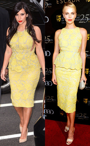 Charlize Theron, Kim Kardashian Charlize Theron, Kim Kardashian